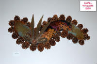 small pheasant feather wreath for sale